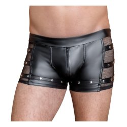 NEK svartar boxershorts vi� neti og naglareimum