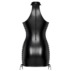 Svartur wetlook-kj�li vi� sn�ring � s��unum