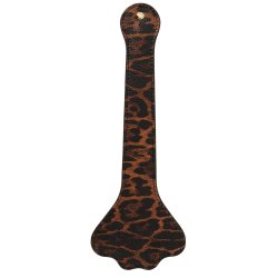 Bondage-sett vi� leopardmynstri