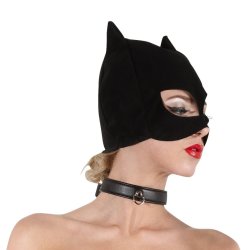Bad Kitty sv�rt kattamaska