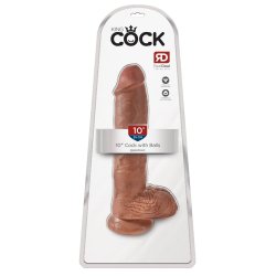 10 tummar vi� botni - Tan - 25,4 cm