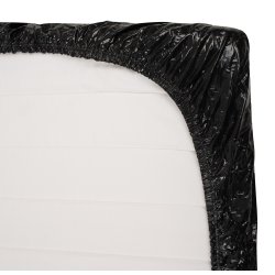 Fetish Collection svart lakk-lak vi� elastikki - 160 � 200 cm