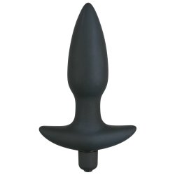 Black Velvets Vibrating Medium Plug