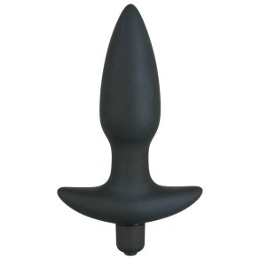 Black Velvets Vibrating Medium Plug