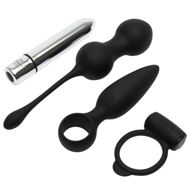Fifty Shades of Grey Pleasure Overload g�vusett - 10 partar
