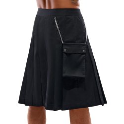 Svenjoyment svart kilt