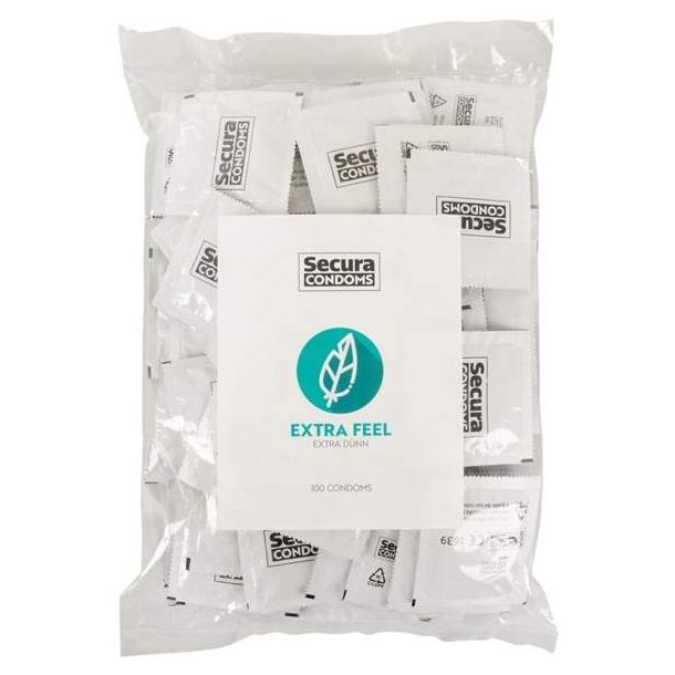 Secura Extra Feel 53 mm h�tir - 100 stk.