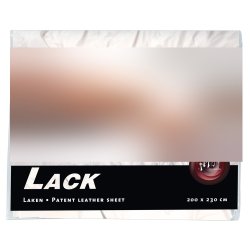 Fetish Collection hv�tt lakk-lak - 200 � 230 cm