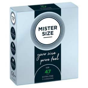 Mister Size 47 mm h�tir - 3 stk.
