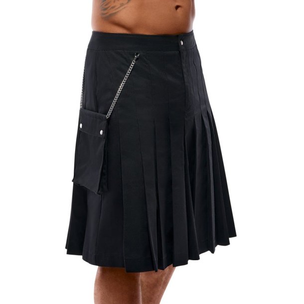 Svenjoyment svart kilt
