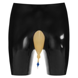 Late X latexstuttbuksur vi� uppsamlingsposa