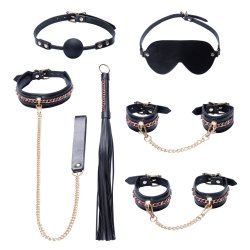 Bad Kitty svart bindisett - 6 partar
