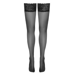 Cottelli sj�lvsitandi sokkar vi� 8 cm blondum