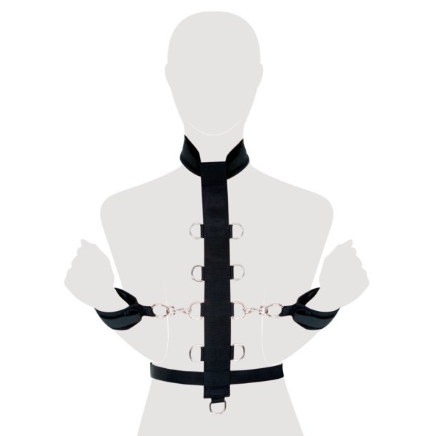 Fetish Fantasy Harness vi� kraga og reimum