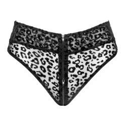 Noir svartar leopardtrussur vi� lynl�si