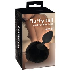 You2Toys Fluffy Tail M - svartur