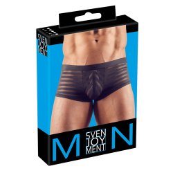 Svenjoyment svartar boxershorts vi� gj�gnumskygdum strikum