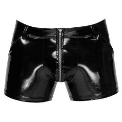 Black Level elastiskar lakkboxershorts vi� lummum